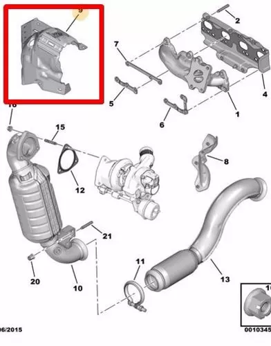 Cobertura de proteção térmica para carro, turbo, capa de