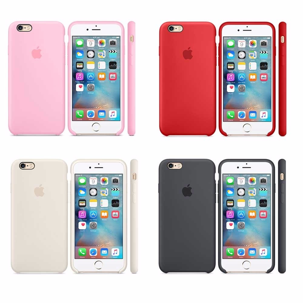 Capinha De Celular Iphone 6,6s Logo Maçã Apple Original
