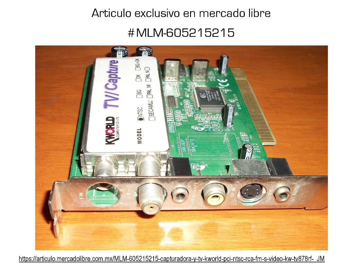 Pci Tv Capture Card Lw Pcitv Fm Drivers For Windows 7
