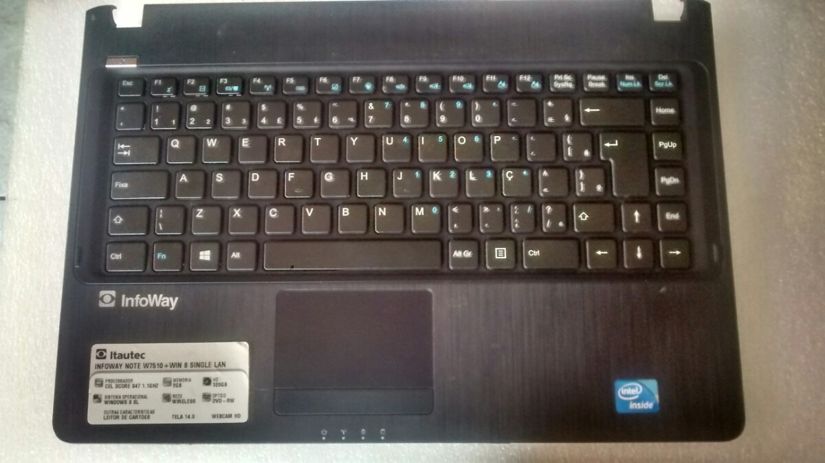 NOTEBOOK ITAUTEC W7510 DRIVER FOR WINDOWS