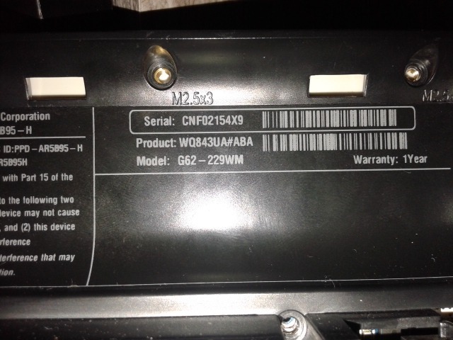 HP G62-229WM Notebook Driver for Mac HP G62-229WM Notebook Driver FREE