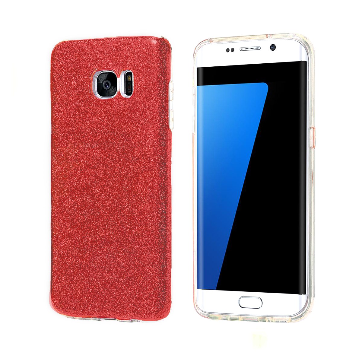 carcasa samsung s7 roja