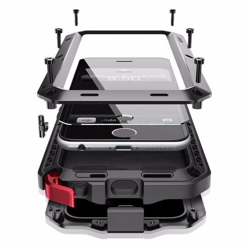 carcasa metalica iphone 6 roja carcasa metalica iphone 6 roja