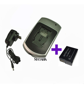 Dual USB Cargador De Batería Para Panasonic Lumix DMC-GH2KK DMC-GH2KS DMW-BLC12PP