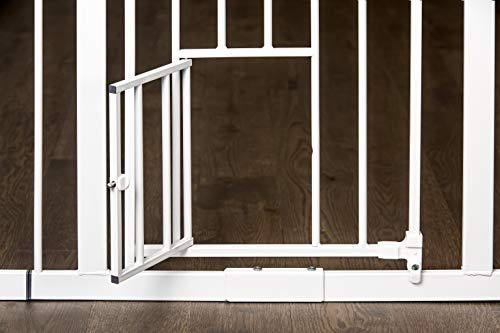 Carlson Extra Wide Pet Gate With Small Door Carlson Extra Wide Pet Gate With Small Door