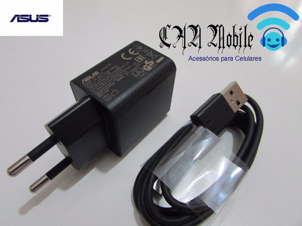 Carregador Zenfone 5 6 Laser Go Live 5.2v1,35a Original