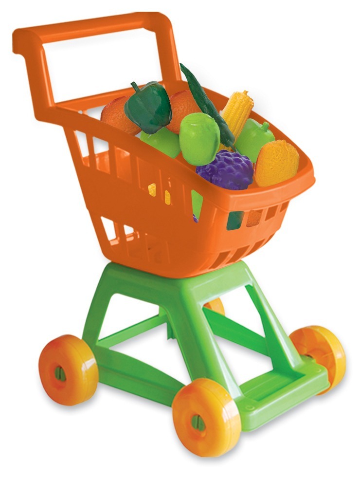 Carrito De Compras C/frutas Y Verduras