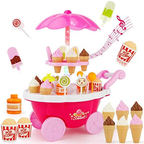 carritos de helados de juguete