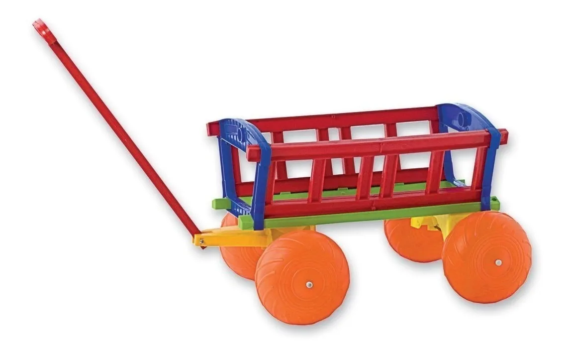 Jugueteria Pizzico | Jugueteria Online | Carro De Arrastre - Wagon Para Juguetes Duravit 655 (6583) - $ 2.229,99