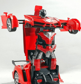 auto & robot transformer con control remoto