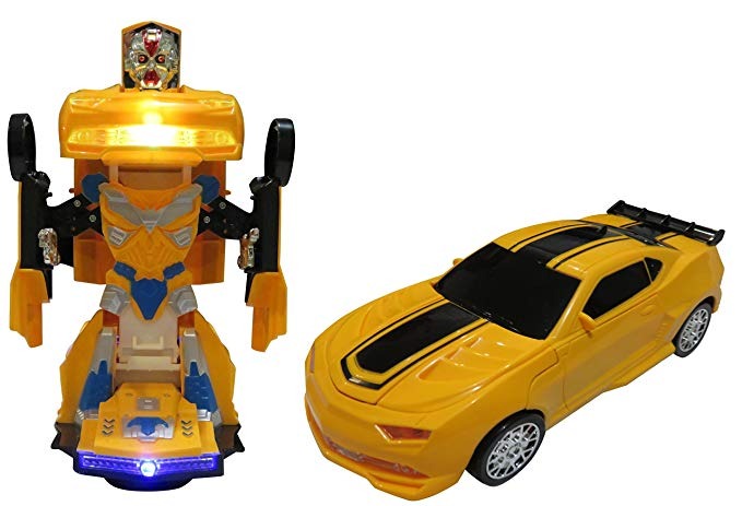 Bump Transforma Car Go En Ac Niños Y Carro Se Robot Juguetes TKF1Jcul3