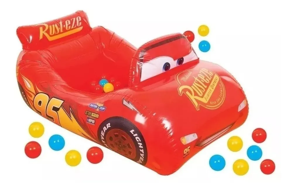 inflable rayo mcqueen