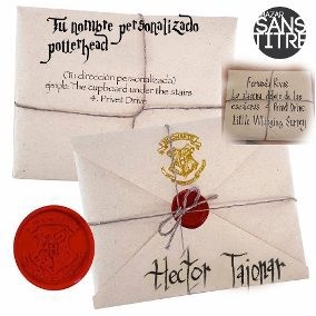 Carta De Bienvenida Hogwarts Personalizada Alta Calidad 