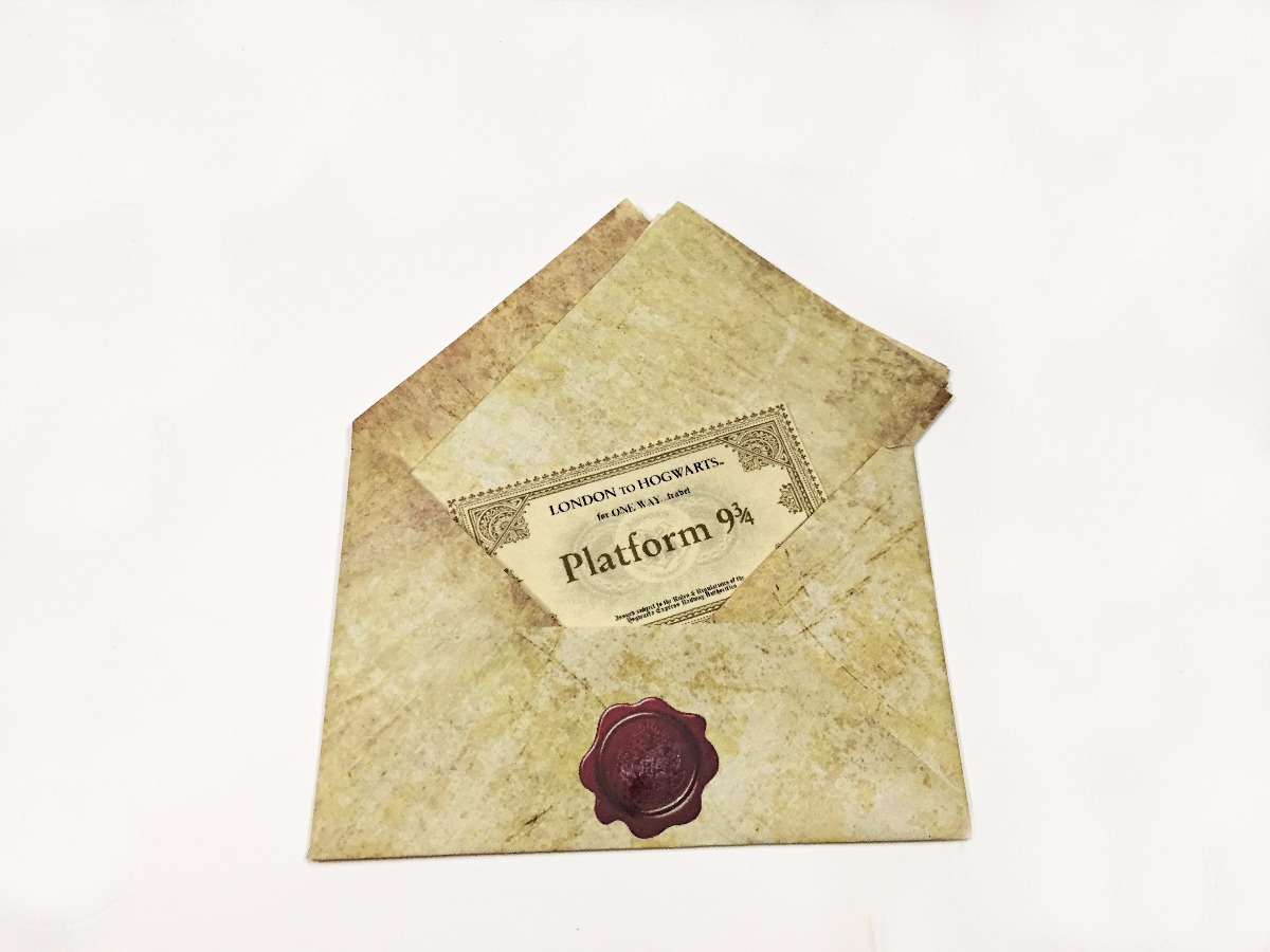 Carta De Hogwarts Harry Potter - R$ 59,00 em Mercado Livre