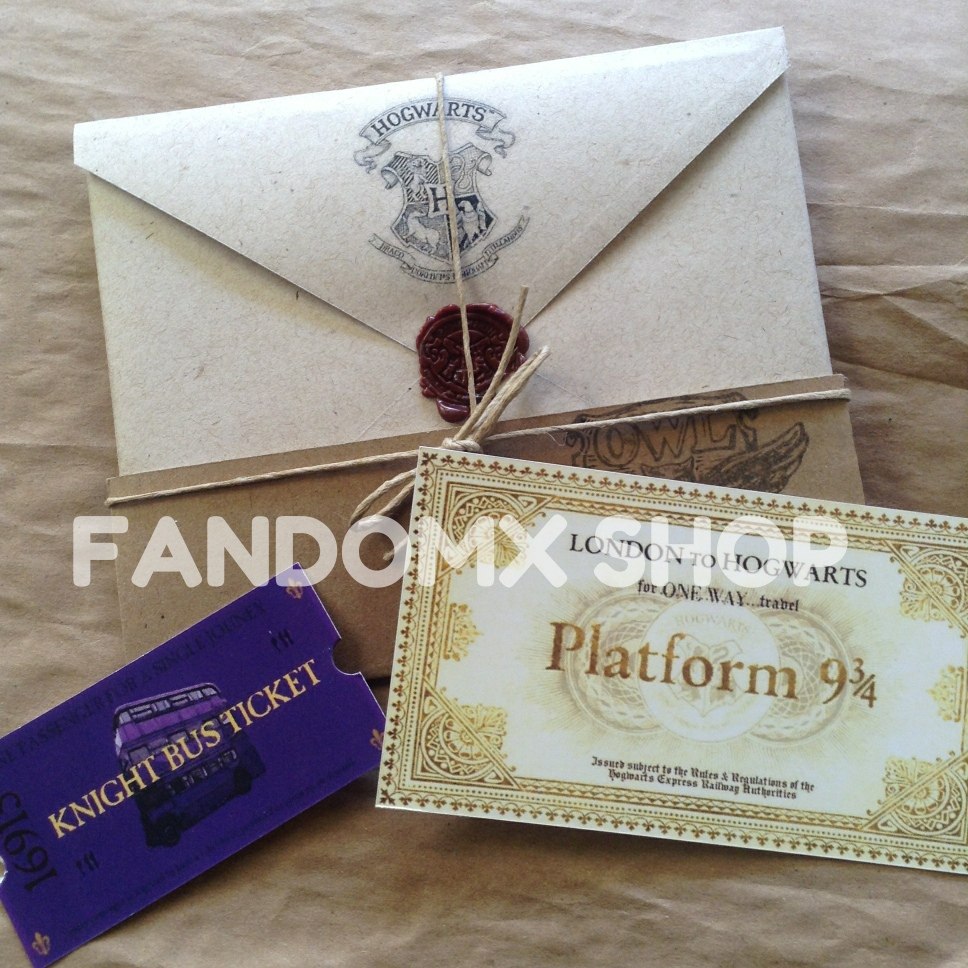 Carta Ingreso A Hogwarts Personalizada Harry Potter - $ 99 