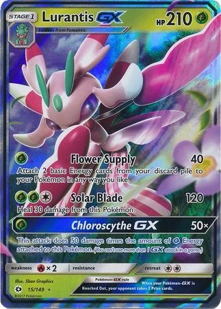 Carta Pokémon Lurantis-gx (#15/149) Sun & Moon - Português 