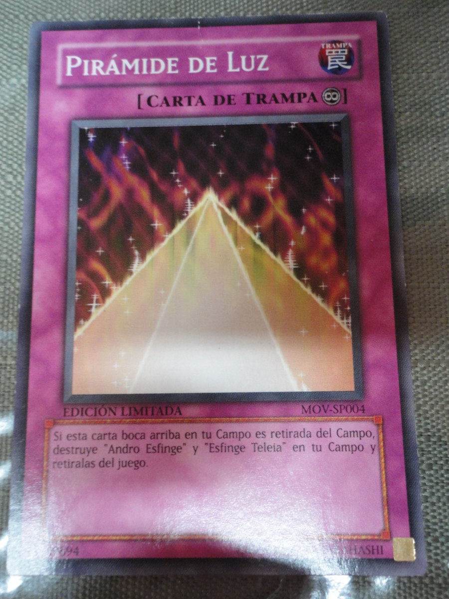 Carta Yugioh (piramide De Luz) - Bs. 0,01 en Mercado Libre