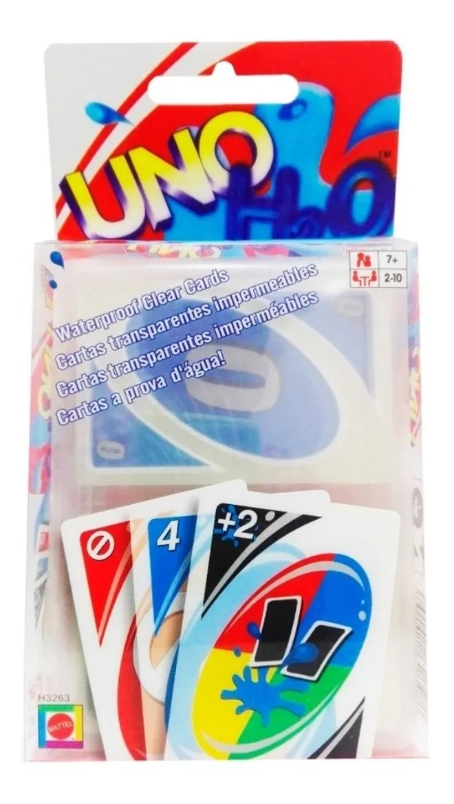 cartas uno transparentes