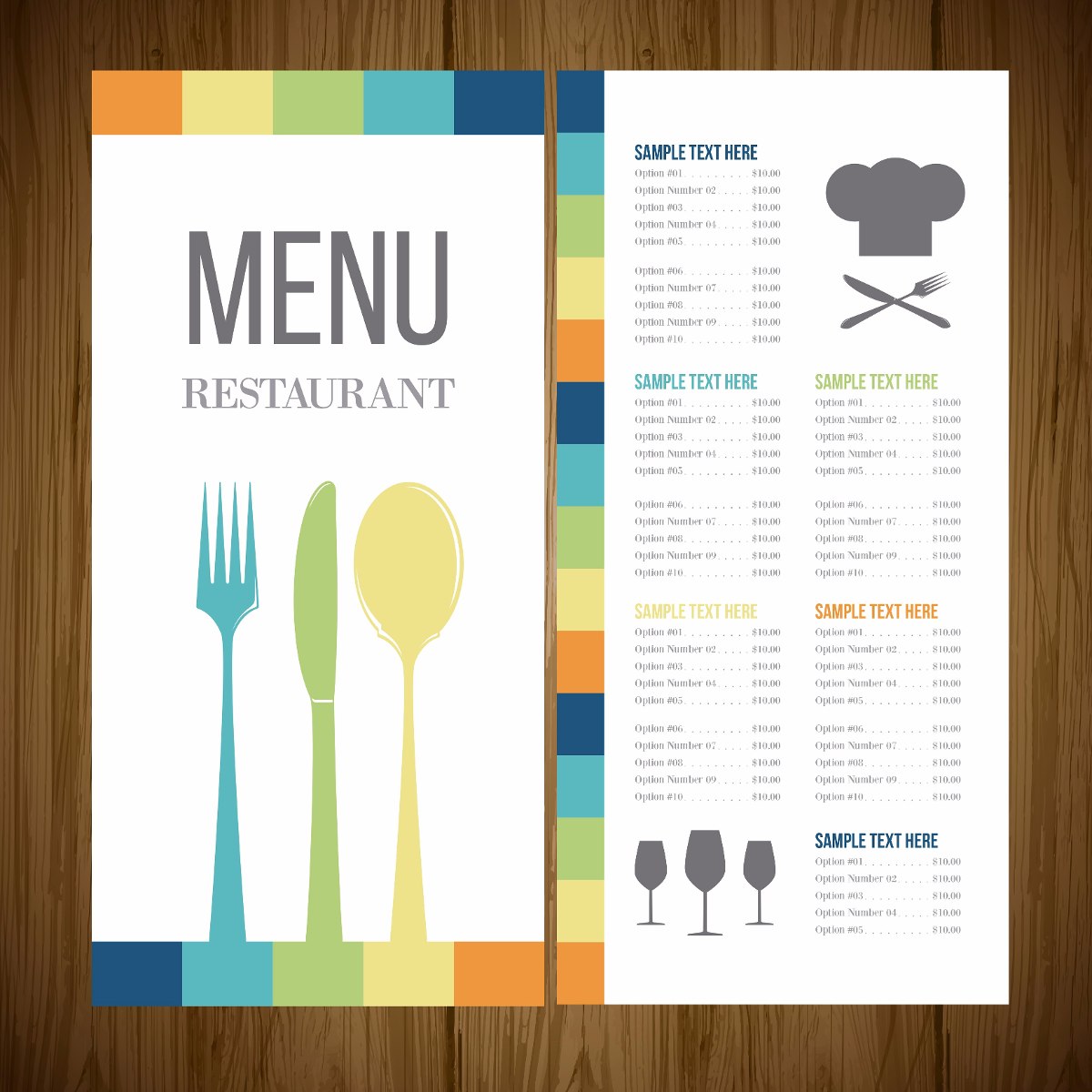 Diseño Gráfico Carta Menu Premium Restobar Diseño Gráfico Carta Menu Premium Restobar