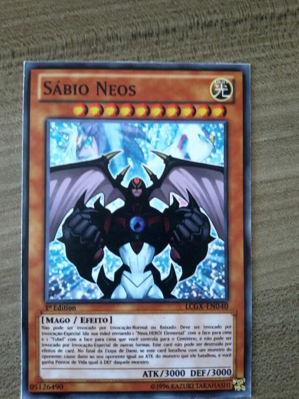 Cartas Yugioh-kit Neos, Yubel E Sabio Neos - R$ 15,00 em