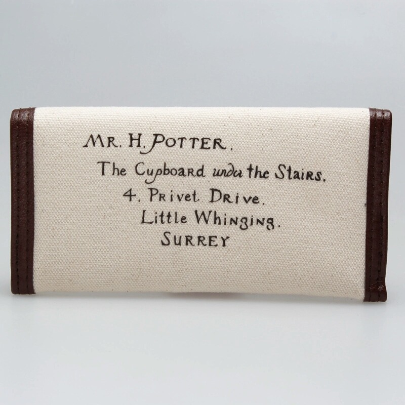 Carteira Harry Potter Envelope Carta De Hogwarts - 1 Peça 