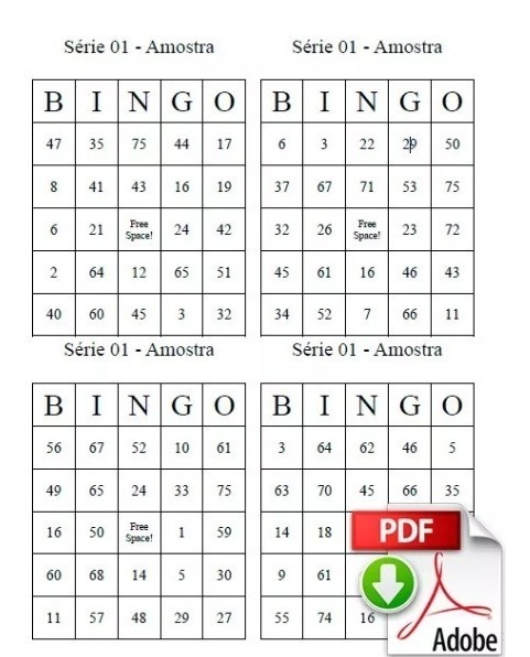 Bingo De Numeros Para Imprimir