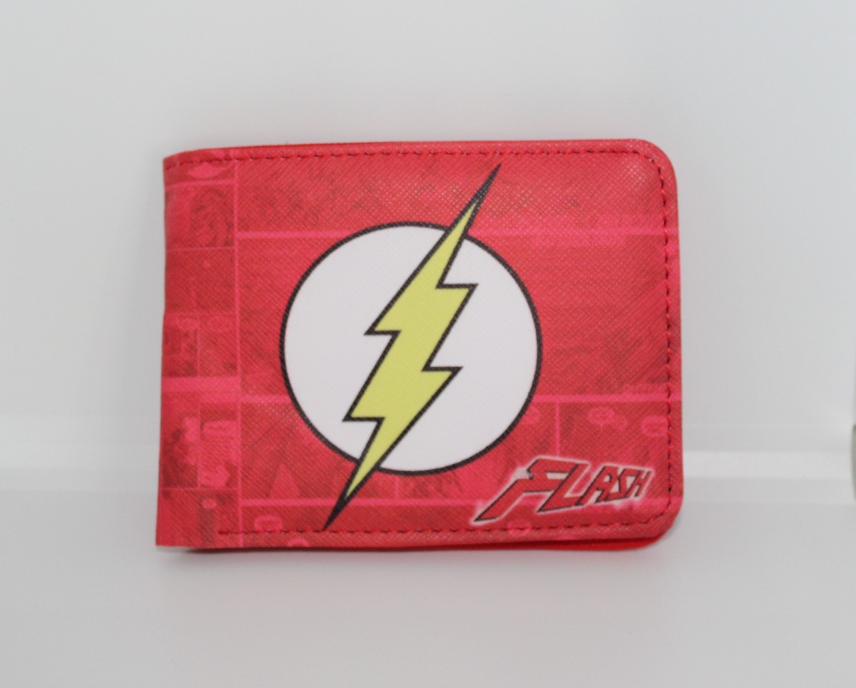 Cartera Flash Comics Cargando Dc Bioworld Zoom 808Sqz