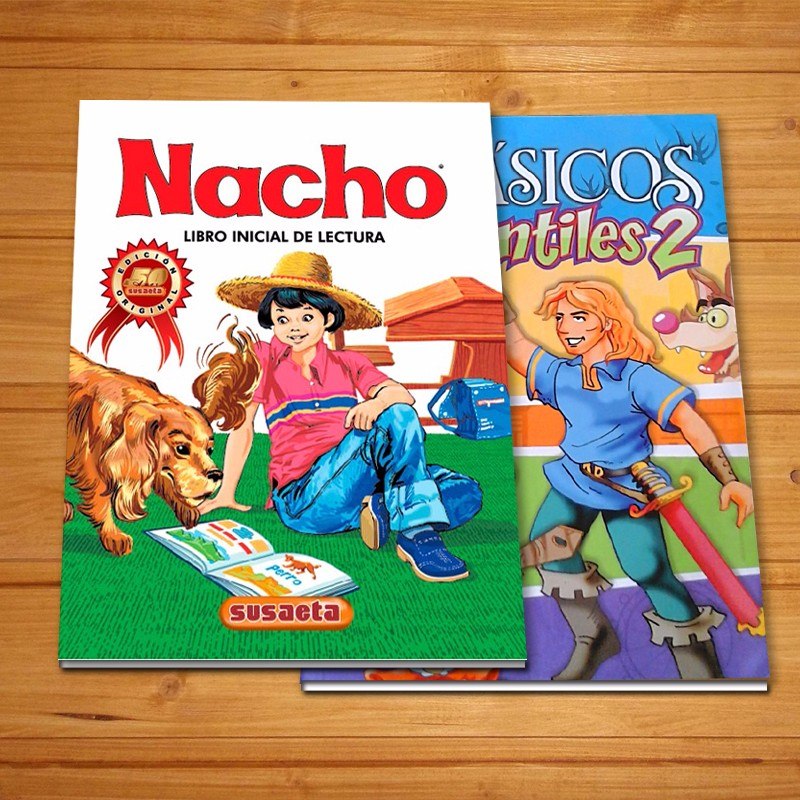 Cartilla Nacho + Libro De Cuentos Infantiles + Envío ...