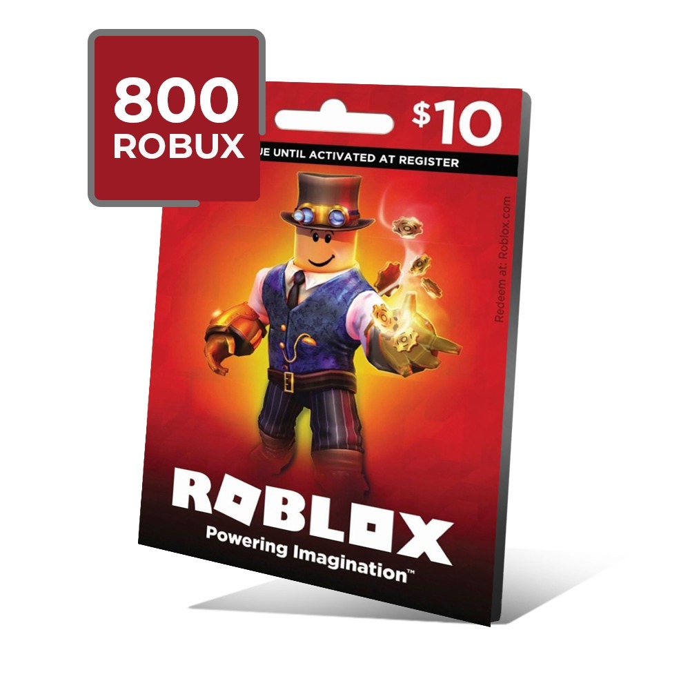 Cartao Roblox 800 Robux Credito De 800 Robux R 59 99 Em Mercado