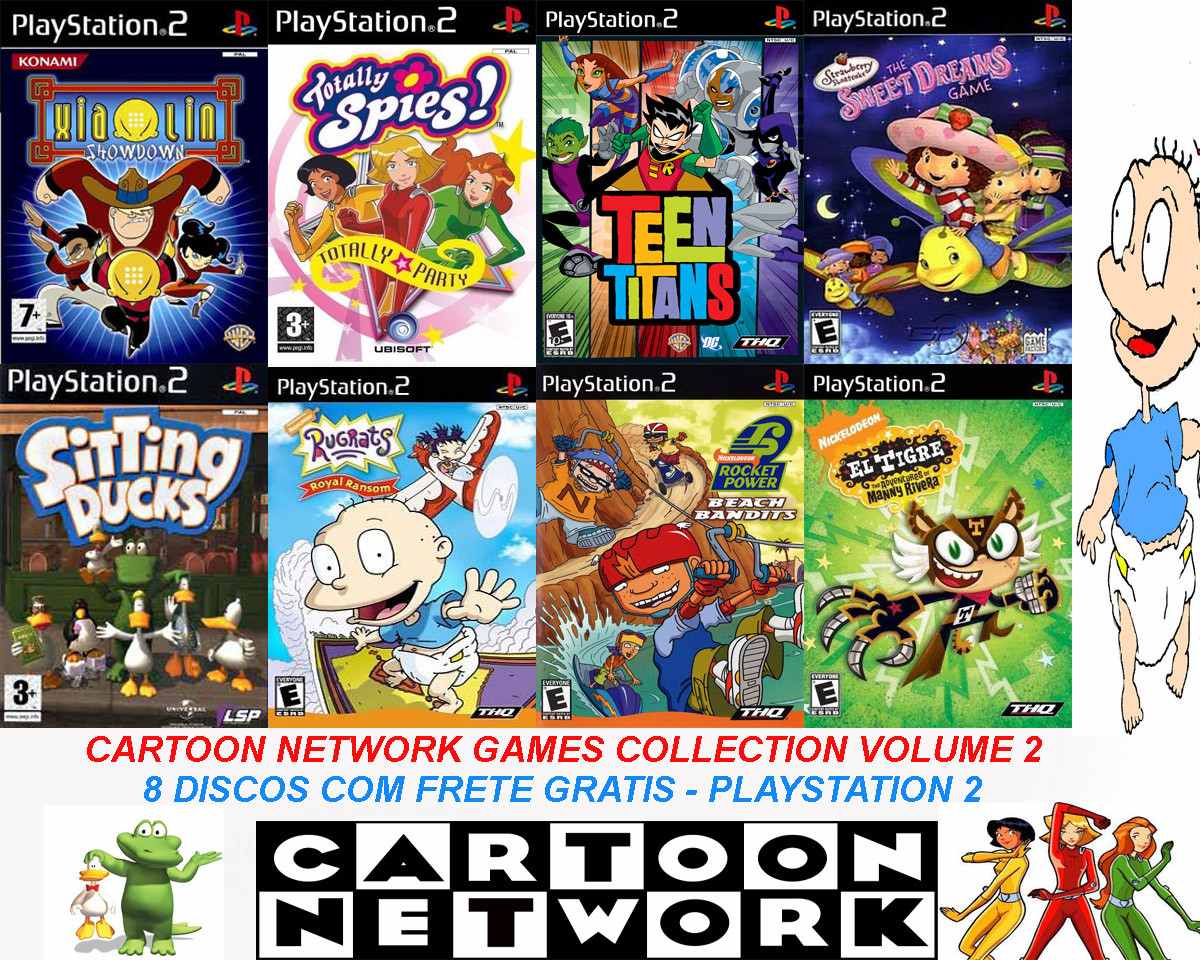 Cartoon Network Games Collection Vol.2 - Playstation 2 - R$ 80,00 em