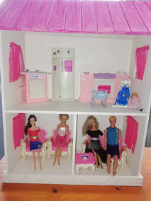 casita de barbie usada