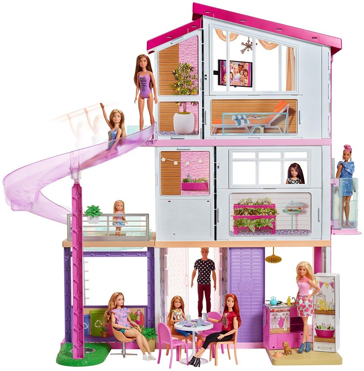 Casa De Los Sueños 2018, Barbie 360° Fhy73 - $ 3,299.00 en ...