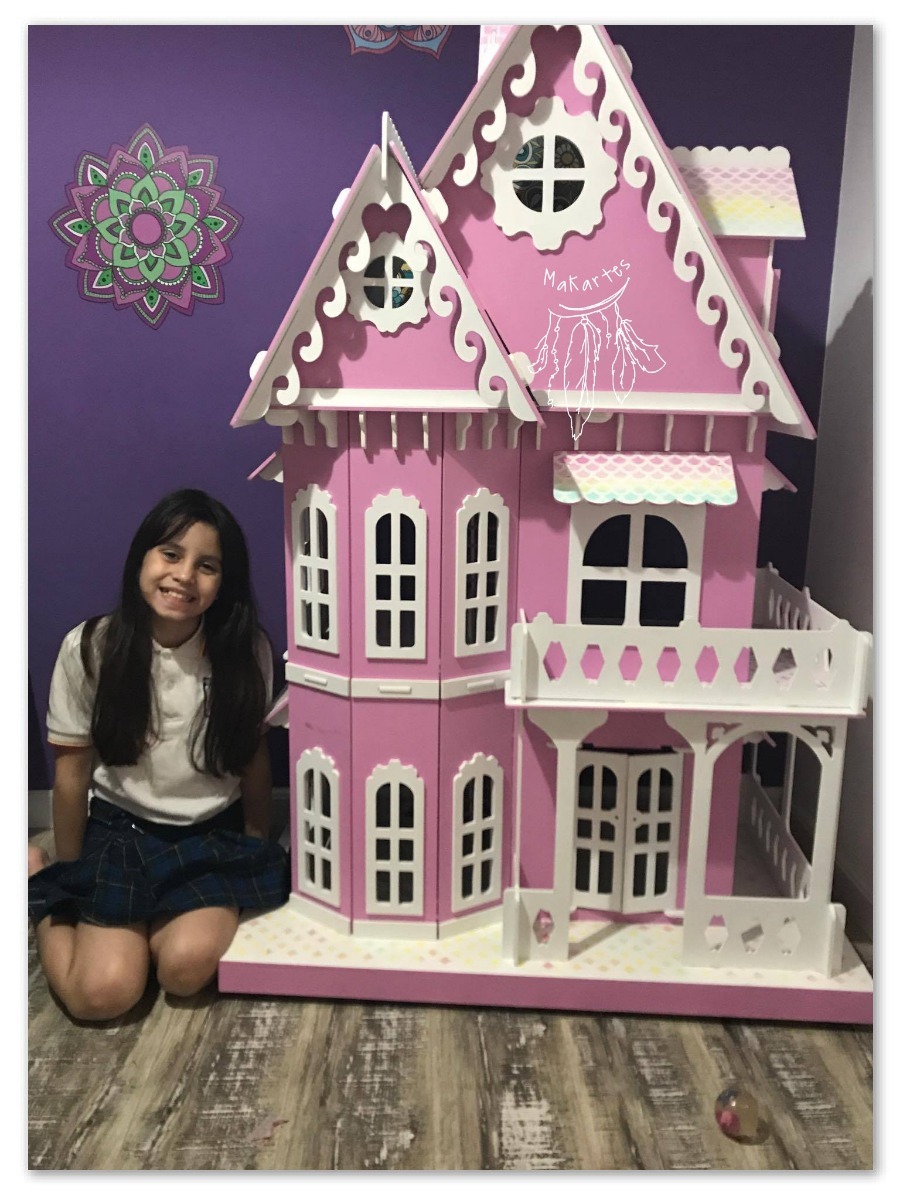 casa di barbie gigante