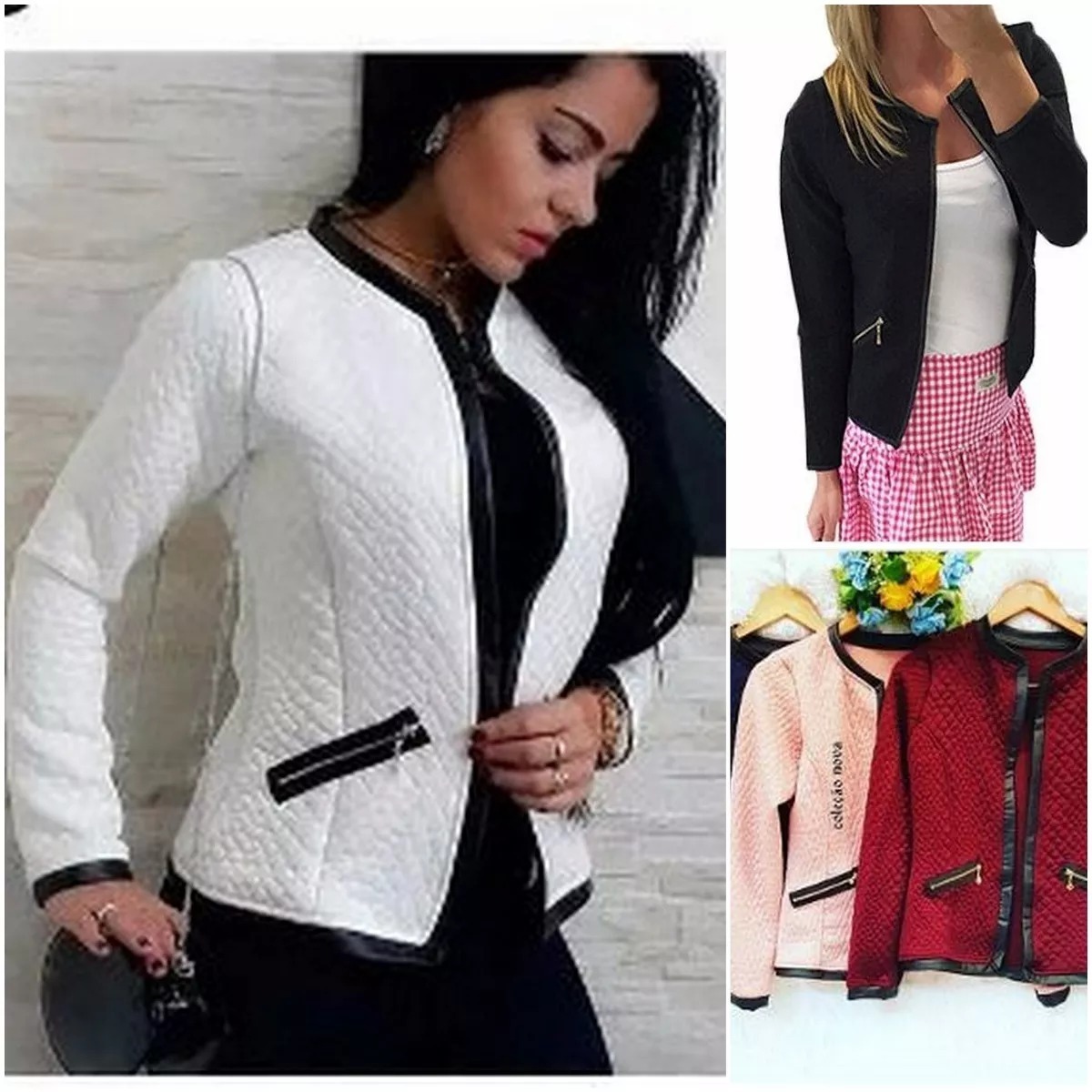 casaco feminino inverno mercado livre