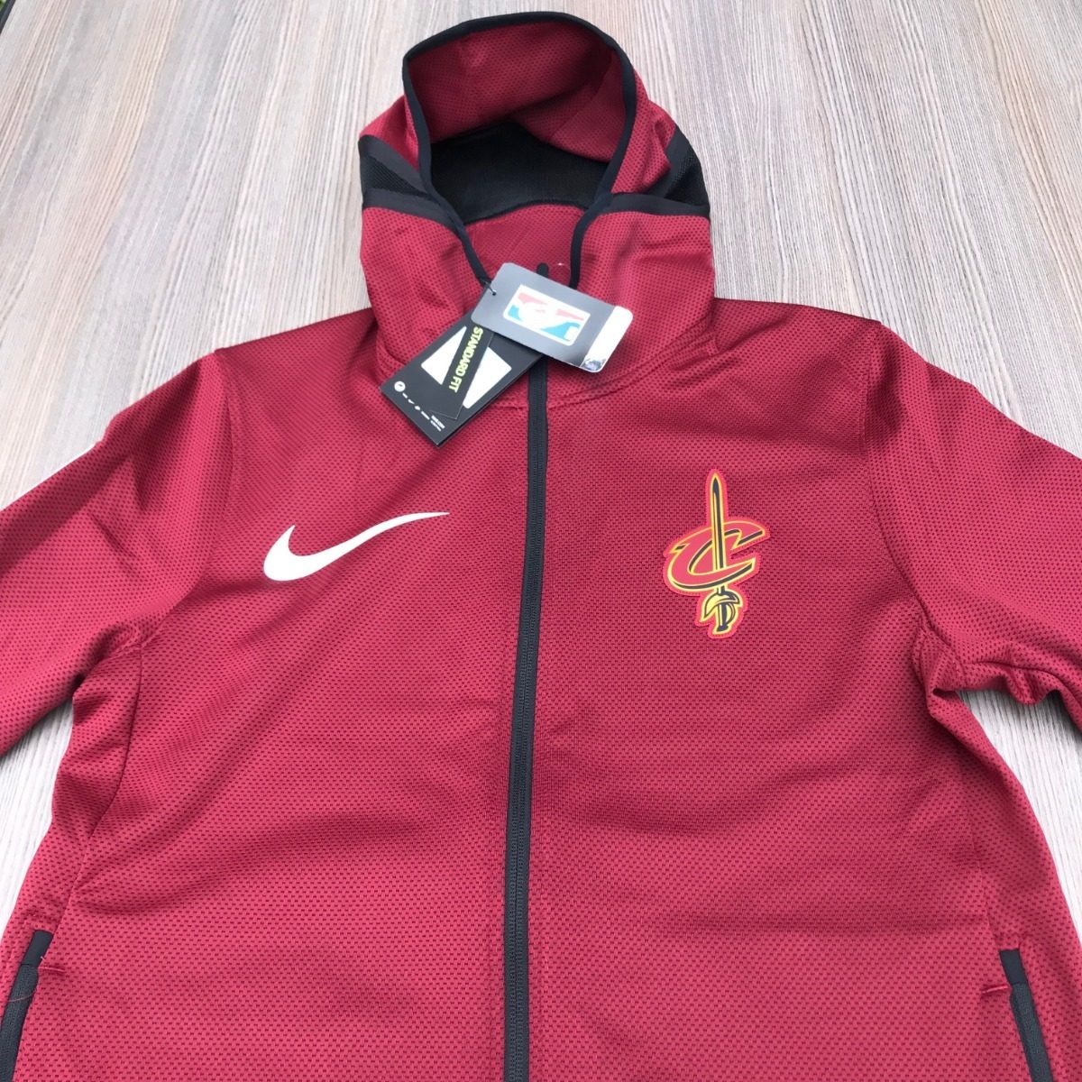 jaqueta nike cleveland cavaliers therma flex showtime masculina