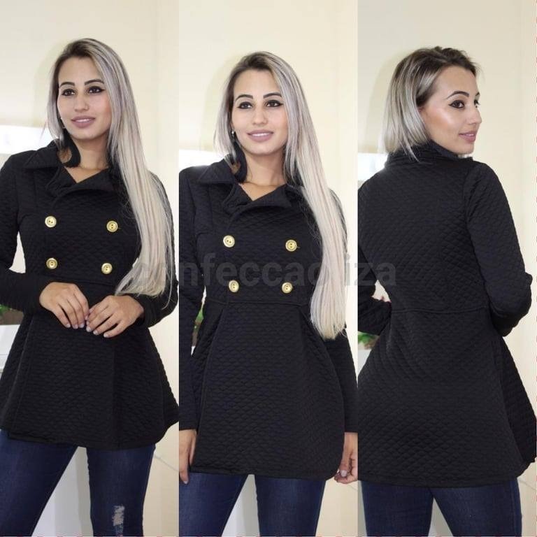 casaco feminino inverno mercado livre