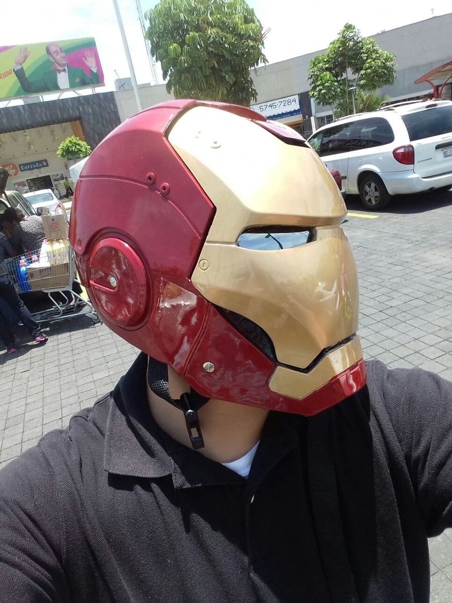 Casco De Iron Man Para Moto - $ 1,550.00 en Mercado Libre