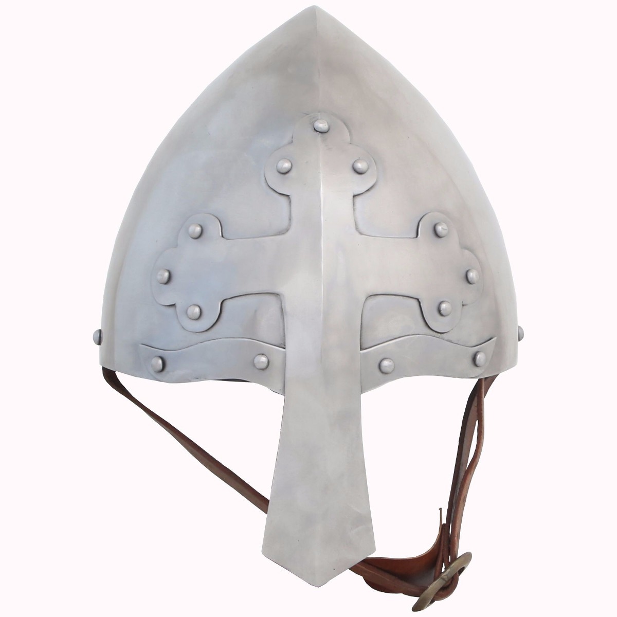 Casco Medieval Nasal Templario Cruzado Usable Nuevo 112.000 en Mercado Libre
