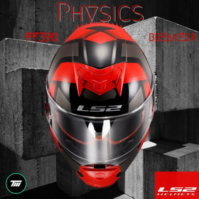 Casco Moto Ls2 Breaker Physics Red