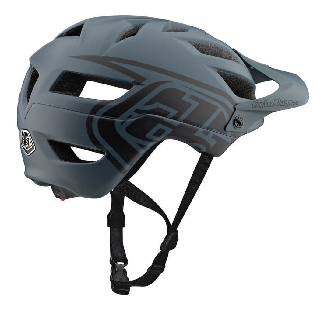 Casco de Bicicleta Gris//Negro 2019 Troy Lee Designs A1