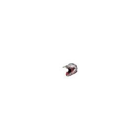 752-912 HJC Helmets Unisex-Adult Off-Road Helmet CL-X7 Blaze MC-1 Black//Red, Small