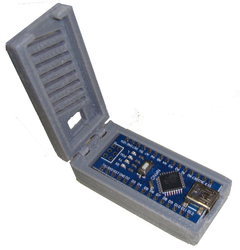 Case Arduino Nano Usb Enclosure Caja Protector Plastico - Bs. 0,04 en ...