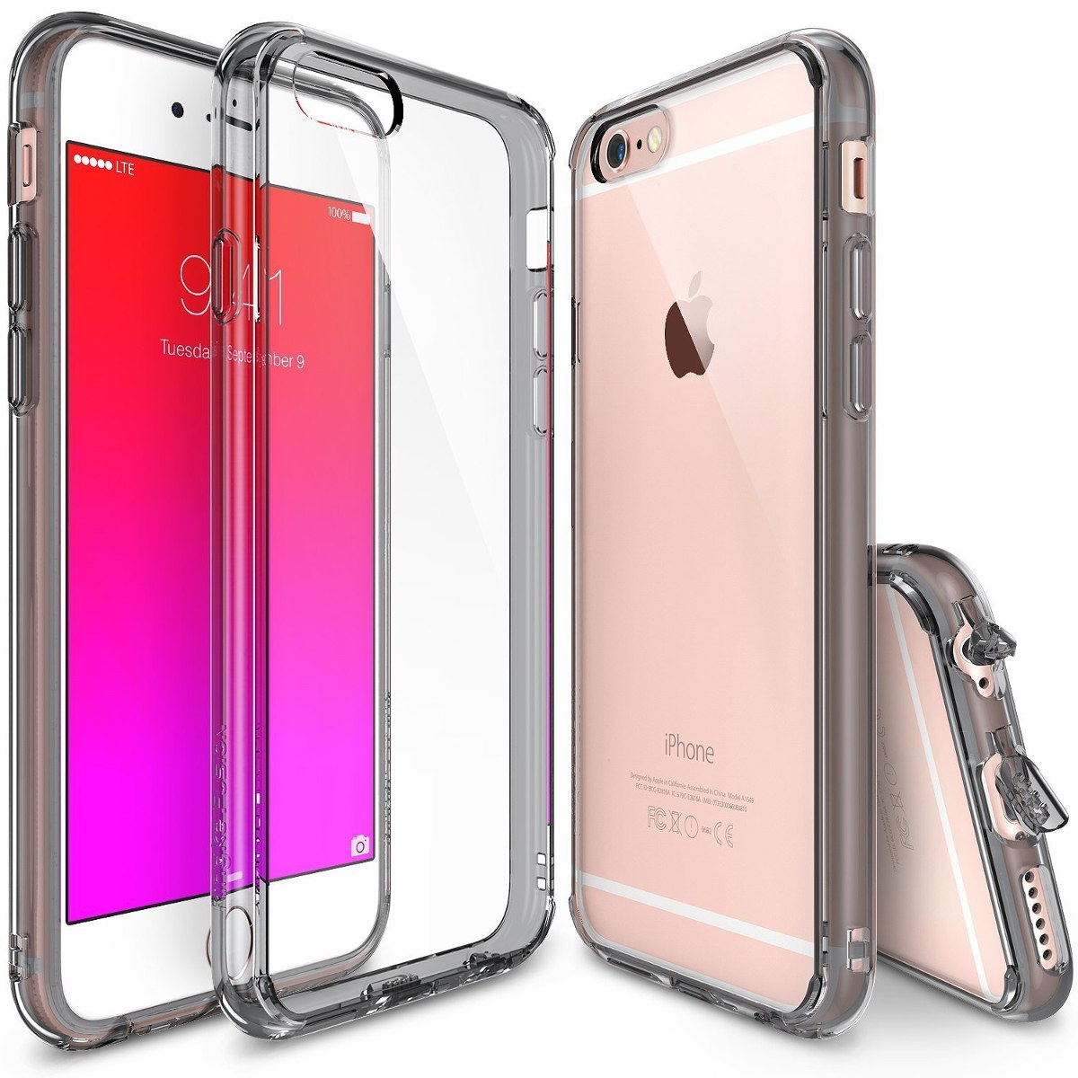 Funda Ringke Fusion Case Iphone 6 Plus 6s Plus Bumper + Mica 299.00