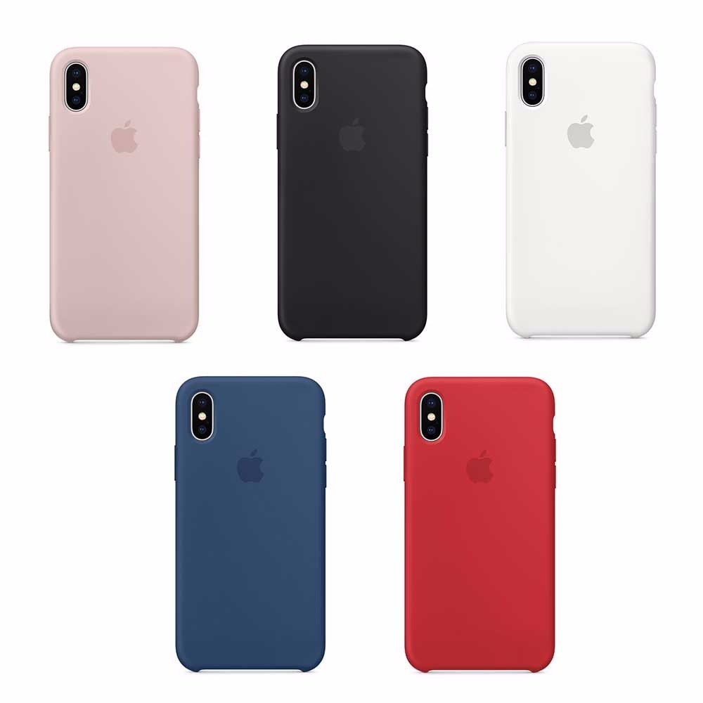 Case Silicone iPhone X Cores Variadas Na Embalagem R