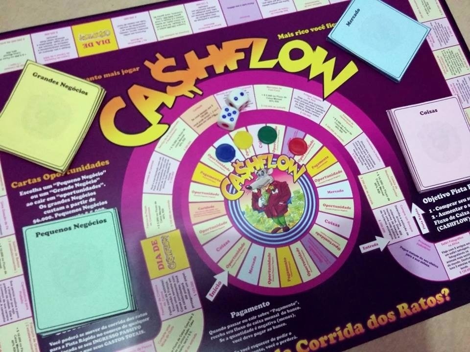 Cashflow Jogo Tabuleiro Traduzido Pai Rico Pai Pobre - R 