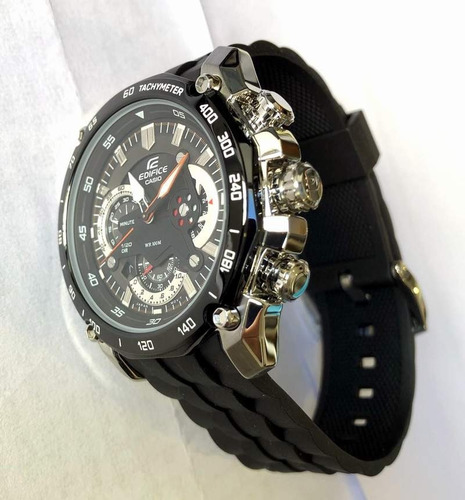 Casio Ef-550-1 Relogio Edifice Cronometro 100 Metros Prova Dágua Original No Estojo Com Nf