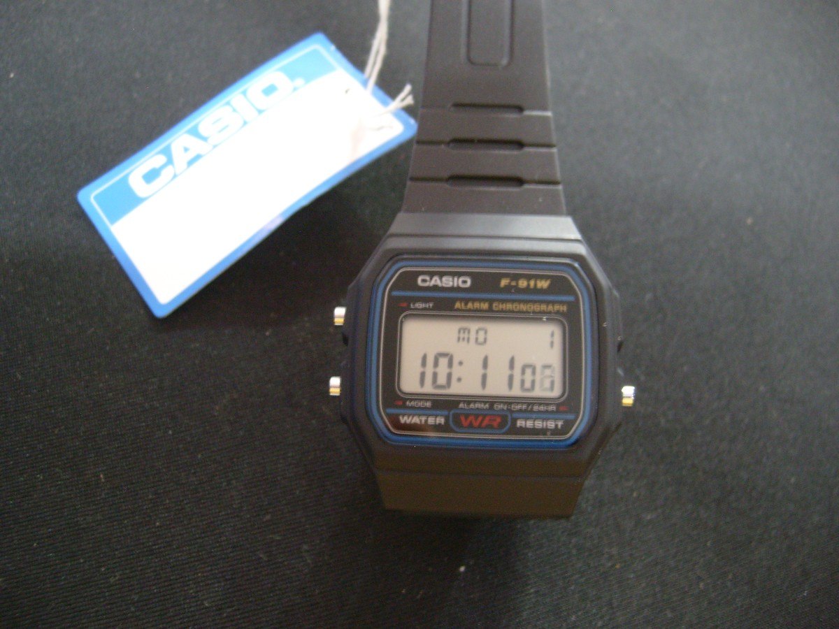 Casio F91w ( LegÃtimo ) - R$ 69,66 em Mercado Livre