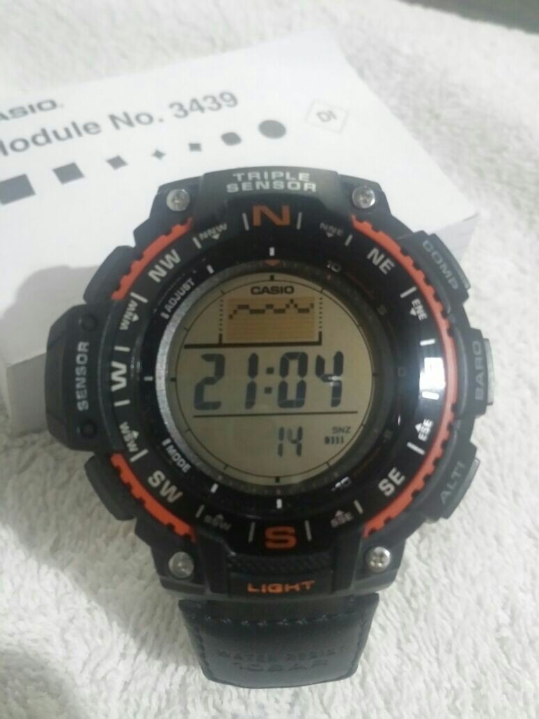 Casio G Shock Triple Sensor Original - R$ 450,00 em Mercado Livre