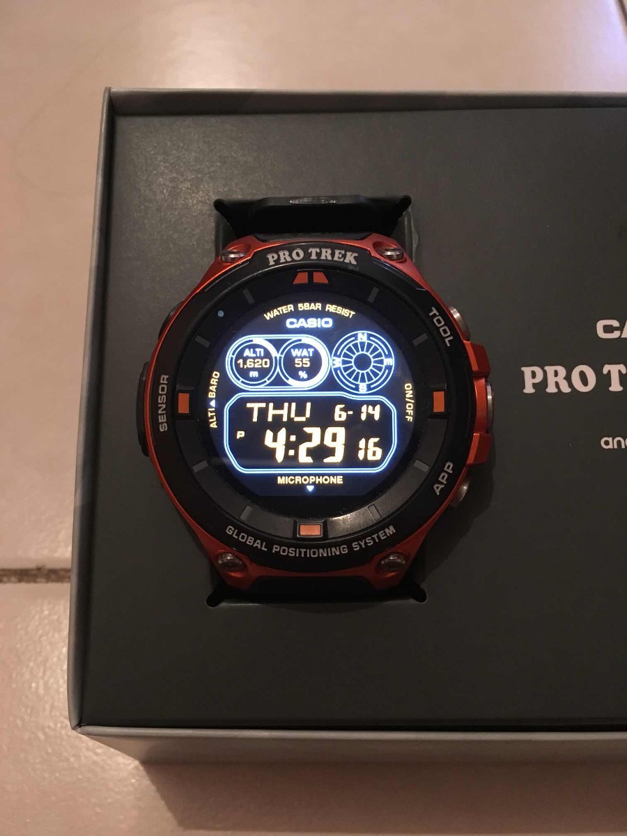 Casio Pro Trek Wsd-20 Smart Watch - $ 7,000.00 en Mercado Libre