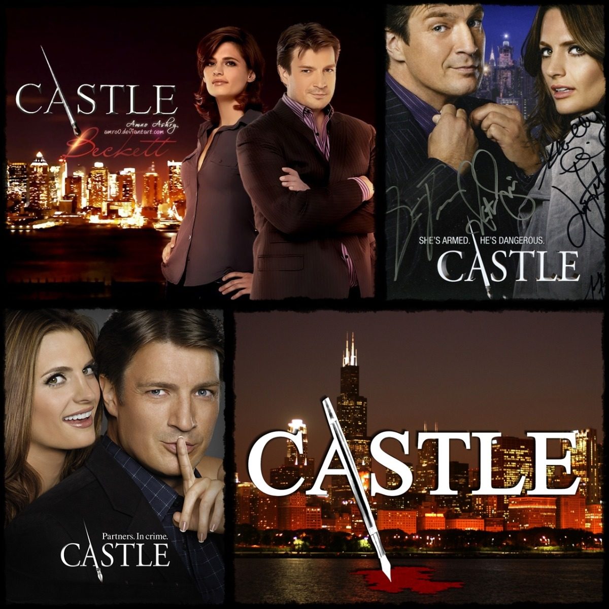 Castle - Série Completa 1ªa8ª Temporada (30 Dvds ...